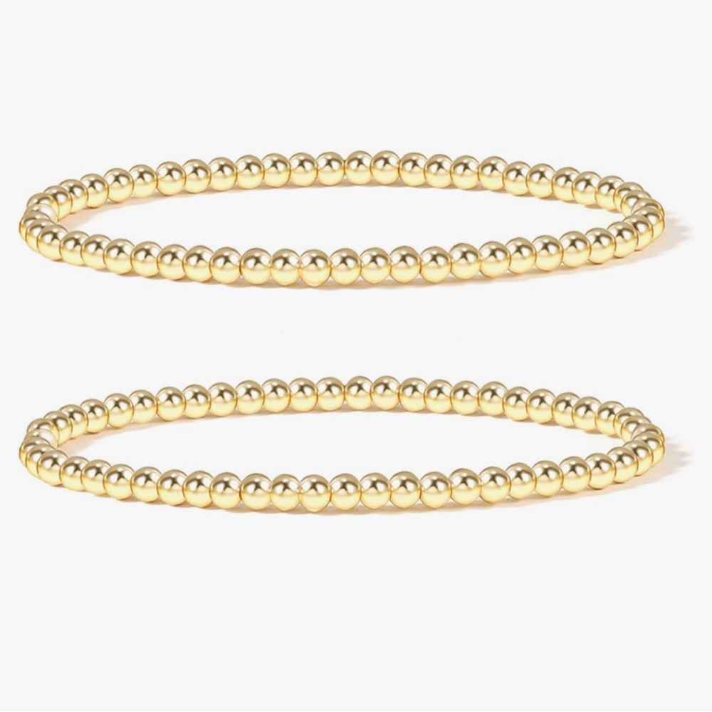 Gold bracelets NWOT